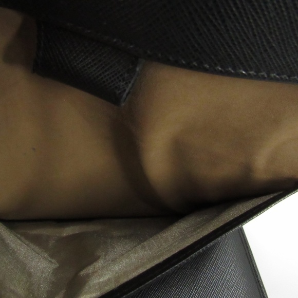 Travelambo Black/Tan Snap Closure Travel Wallet - Picture 11 of 13